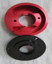 Aluminium CNC Machining Auto Parts with Black Anodizing and Laser Carving Logo