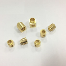 CNC-Brass-Lathe-Machine-Mechanical-Precision-Turned Part for Mechanical