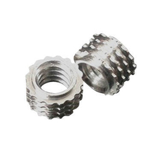 Mini CNC Turned and Knurled Insert CNC Parts