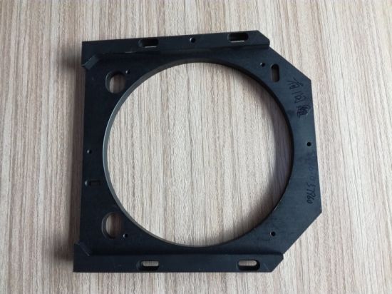 Aluminium CNC Machining Auto Parts with Black Anodizing and Laser Carving Logo