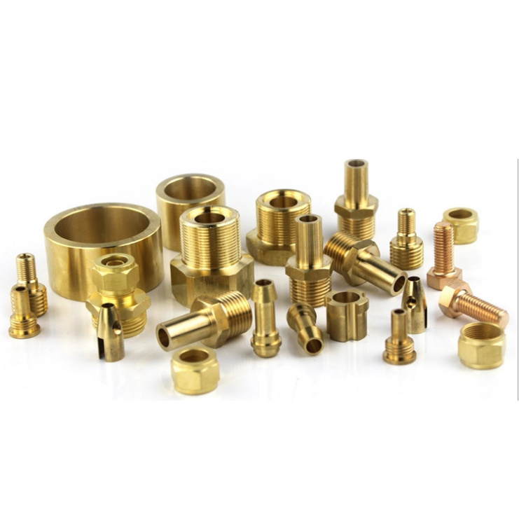 Precision Milling Turning Plastic Copper Parts