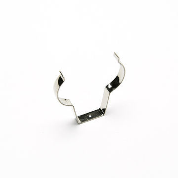 Spring Clip Button Lock Copper Stamping Part for Electronics