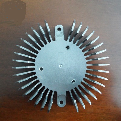 CNC Precision Processing Part Sunflower Shape Heat Sink