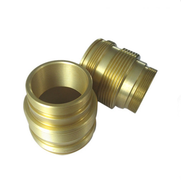 Precision Turned Parts, CNC Turning-Milling Parts, Made of Brass, Used for Copper Bush
