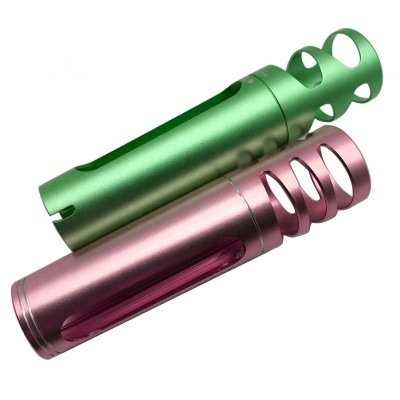 CNC Lathe Machining Machine Processing Color Aluminum Oxide Car Parts