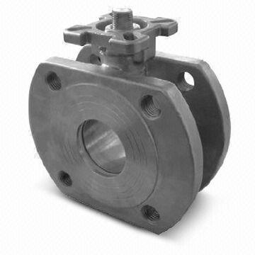 Pump Butterfly Valve Disc Wafer Ball Valve with Mounting Pad