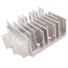 Aluminum Extrusion Zinc Plating CNC Machining Heatsink