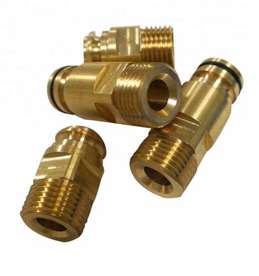 High Precision Hardwarel Brass CNC Machinery Machining Machined Parts